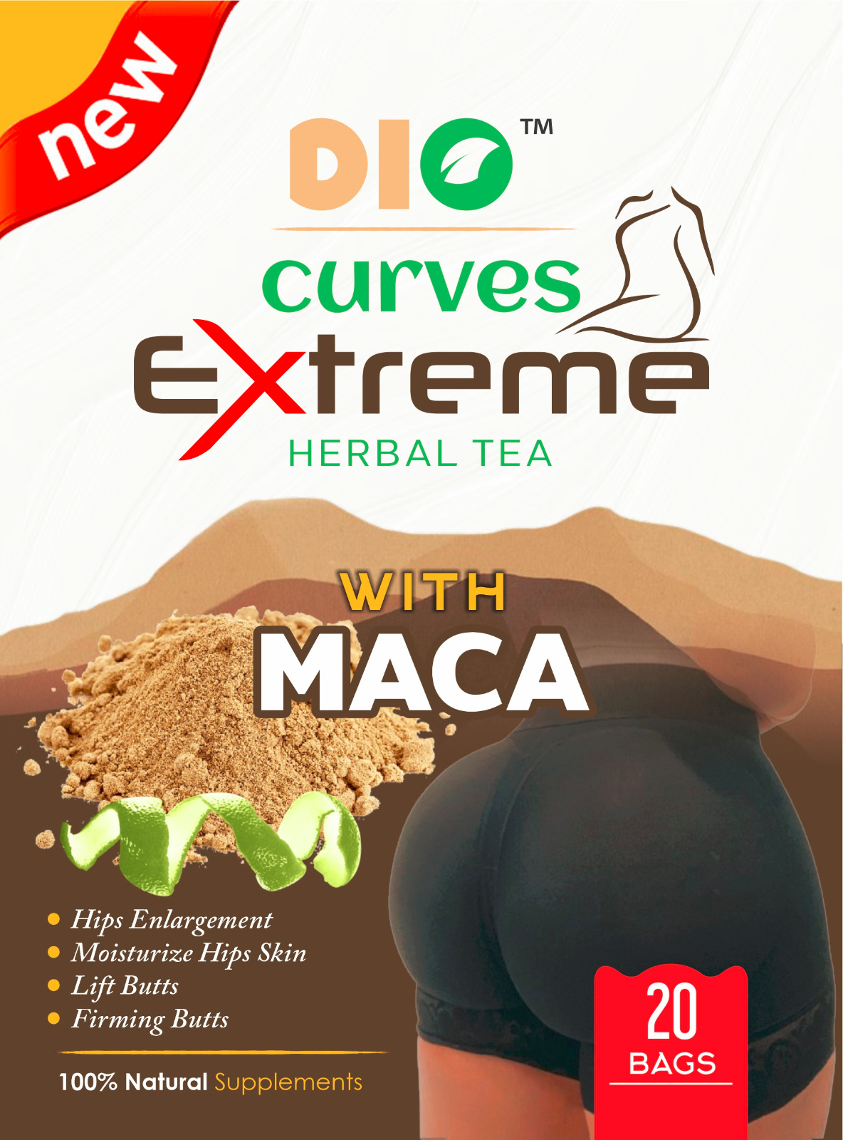 Dio Curves Extreme Herbal Tea