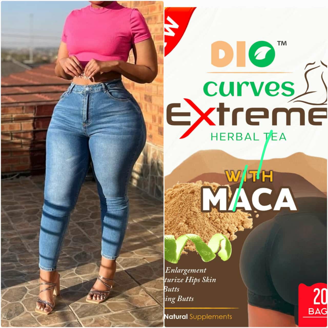 Dio Curves Extreme Herbal Tea